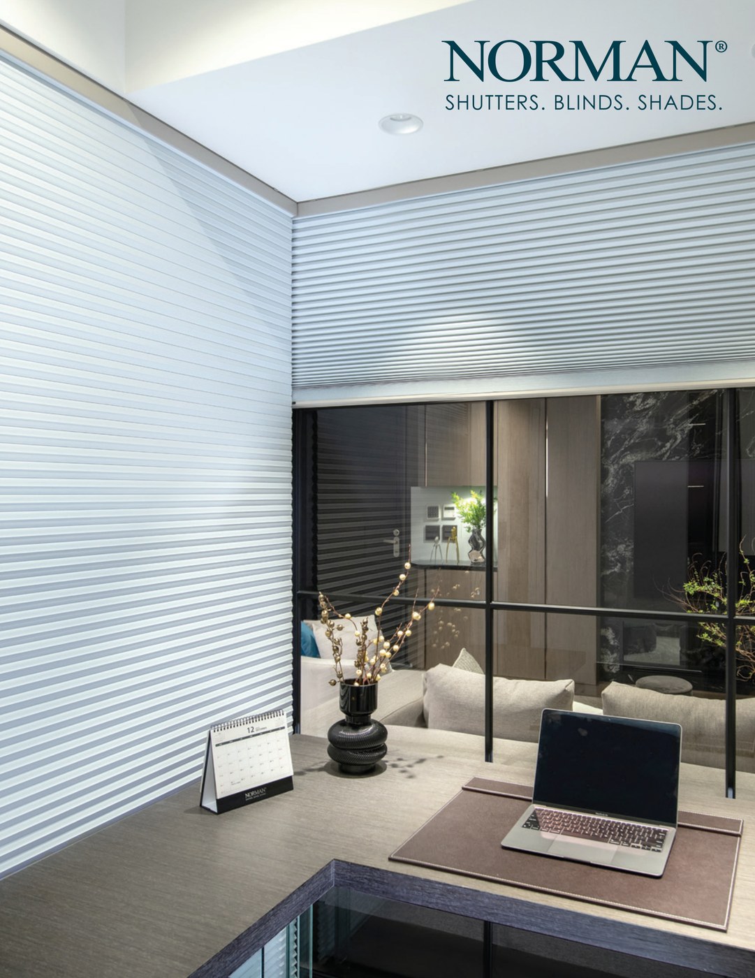Norman Blinds brochure cover — Window Depot USA West Texas (WTX)